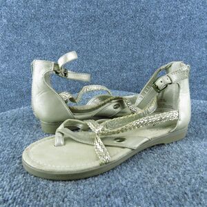Sunjuns Women's G.H.‎ Bass Strappy Beige Synthetic Size 6.5M Gently Used 2025